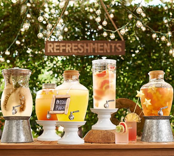 Rhodes Drink Dispenser Stand | Pottery Barn