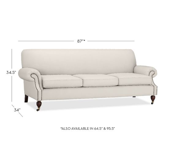 Brooklyn Upholstered Sofa Pottery Barn