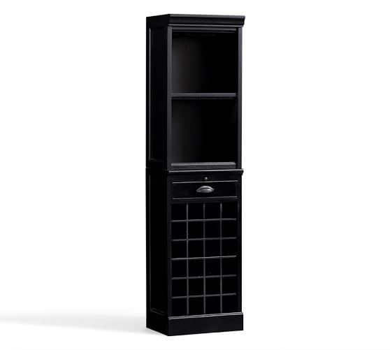 Modular Bar with Wine Grid Tower | Pottery Barn
