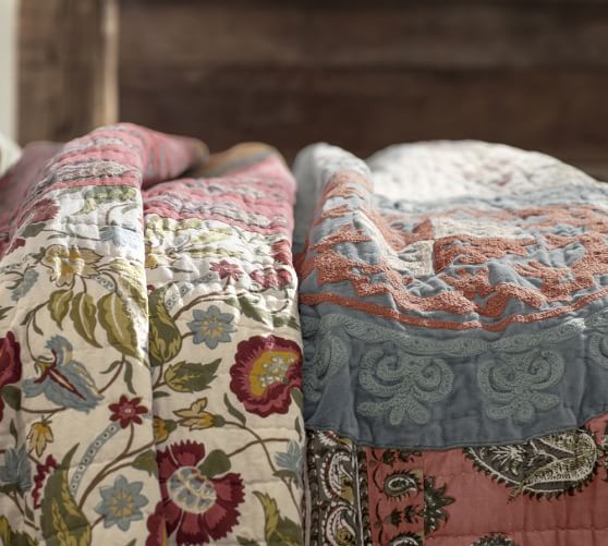 Michelle Patchwork Quilt & Sham Pottery Barn