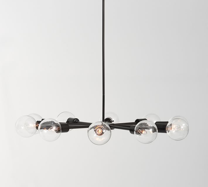Mid Century Orb Chandelier Pottery Barn