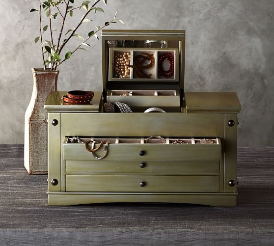 Ultimate ExtraLarge Jewelry Box Pottery Barn