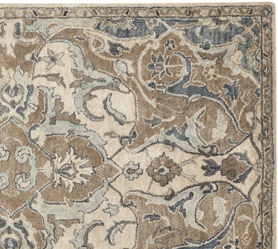 Nolan PersianStyle Rug Neutral Pottery Barn