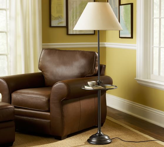 Chelsea Floor Lamp Base with Tray | Pottery Barn Chelsea Floor Lamp Base with Tray | Pottery Barn