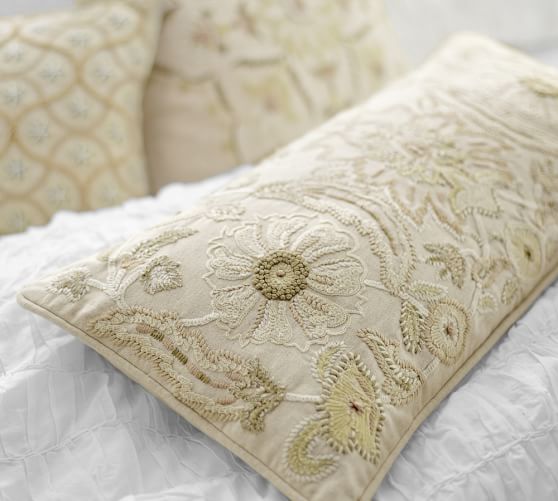 Melinda Suzani Embroidered Pillow Covers Pottery Barn