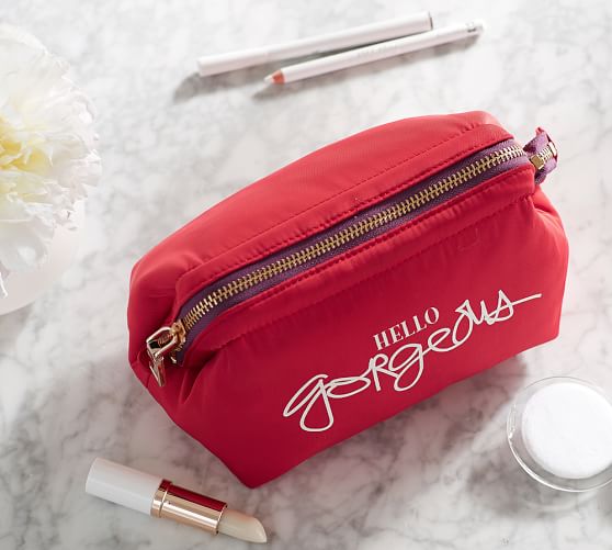 Hello Petit Framed Cosmetic Bag Pottery Barn