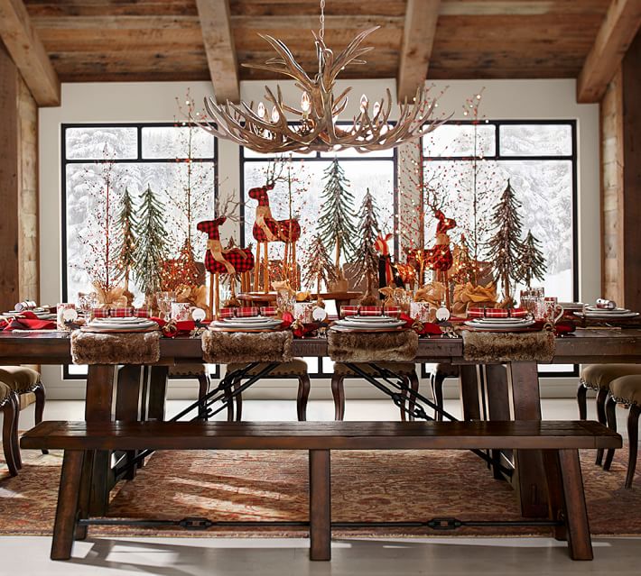 Faux Antler Chandelier Pottery Barn