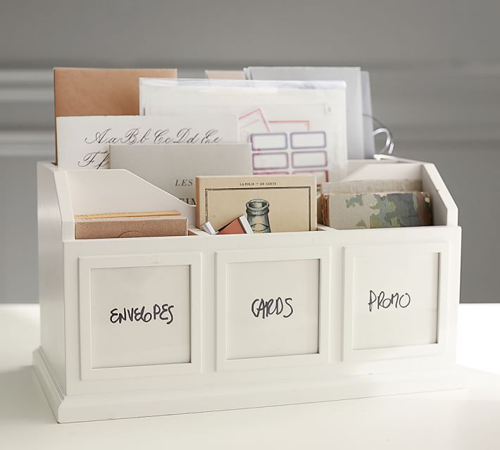 Bedford Photo Caddy Pottery Barn