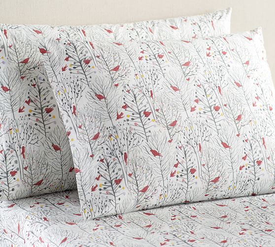 cardinal organic sheet set pottery barn pottery barn sheet set