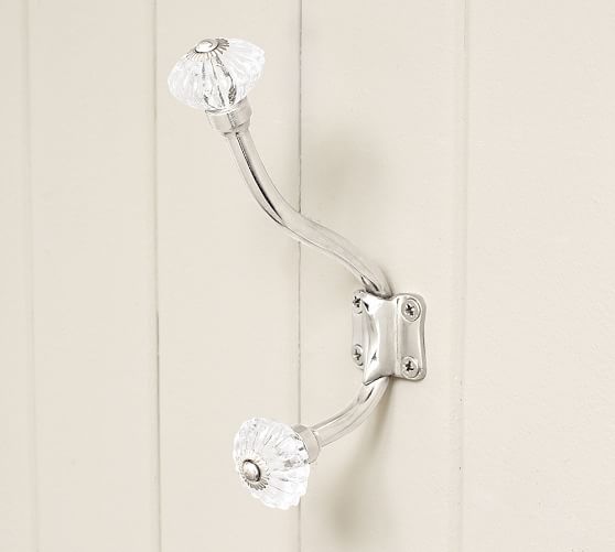 Vintage Glass Hook Pottery Barn