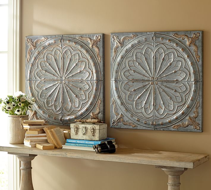 Tin Panels Pottery Barn