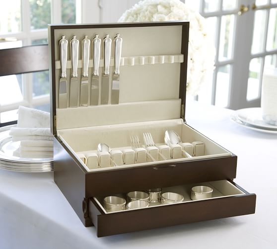 Flatware Storage Box Pottery Barn