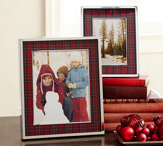 Tartan Plaid Frame Boxes Pottery Barn