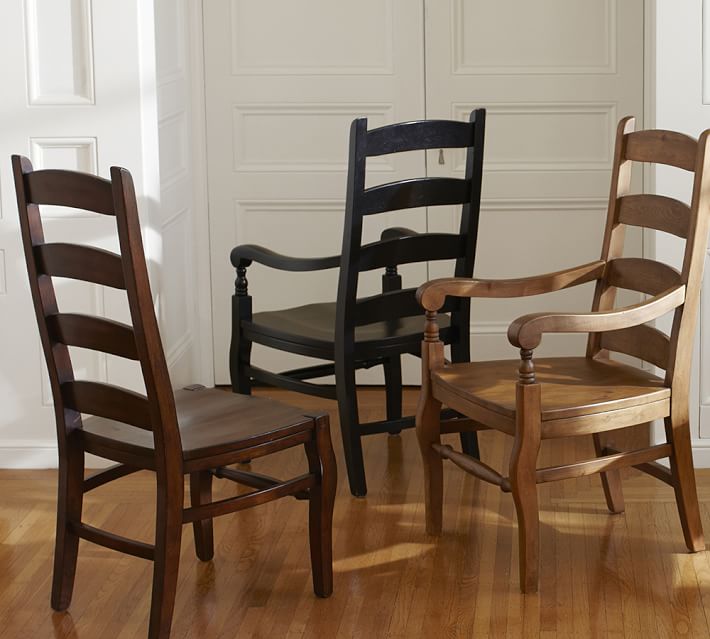 Wynn Ladderback Dining Chair Pottery Barn