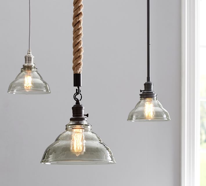 Pb Classic Vintage Glass Pendant Pottery Barn