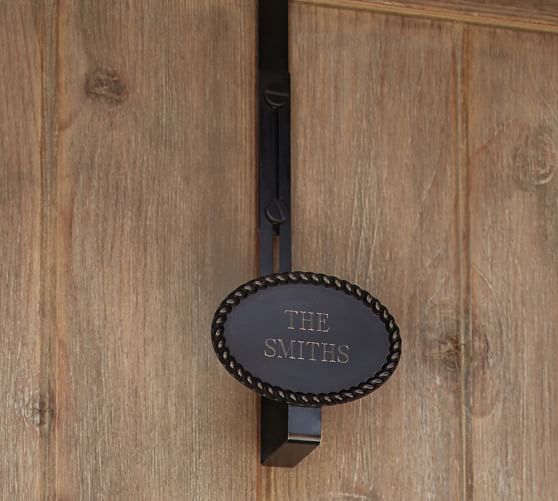 Rustic Rope Adjustable Door Wreath Hanger Pottery Barn