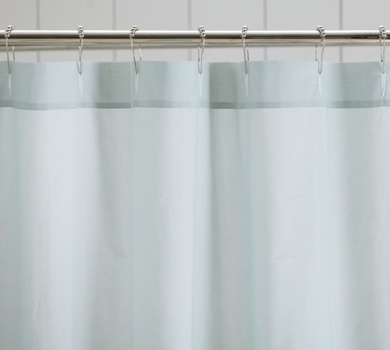 Ruffle Shower Curtain Pottery Barn