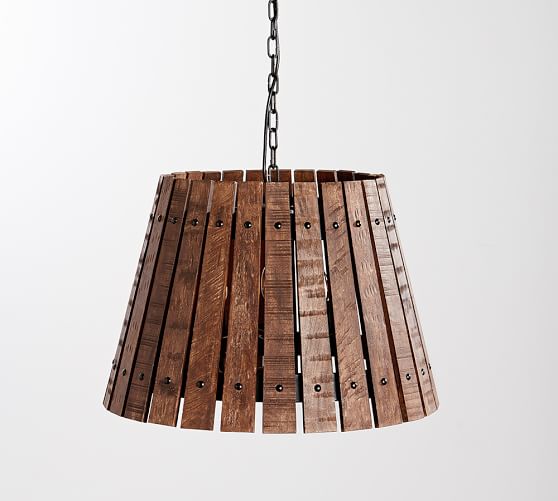 Wine Barrel Pendant Pottery Barn