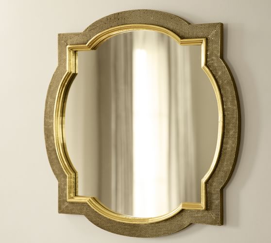 Quatrefoil Mirror Pottery Barn
