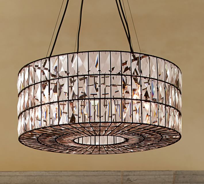 Adeline Crystal Chandelier Pottery Barn