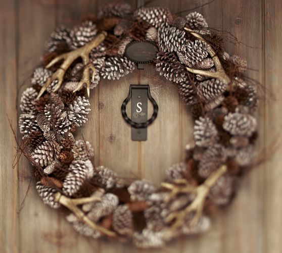 Faux Antler Wreath Pottery Barn