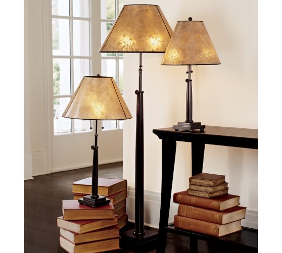 Adjustable Column Floor Lamp Base | Pottery Barn Adjustable Column Floor Lamp Base | Pottery Barn