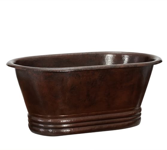 Hand Hammered Copper Bathtub Pottery Barn
