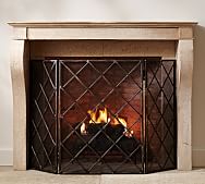 Extra small fireplace screens | Pottery Barn extra small fireplace screens from Pottery Barn.