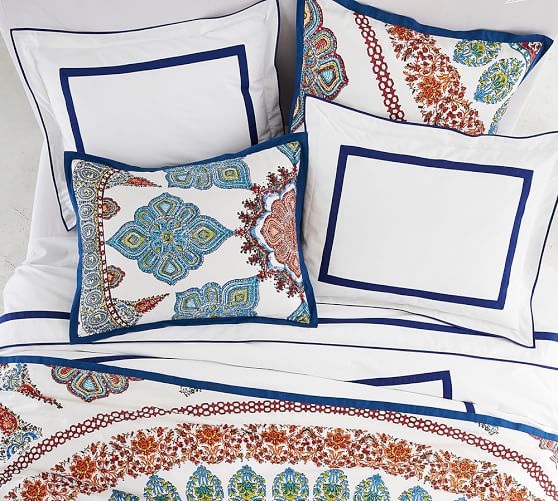 400ThreadCount Duvet Cover & Sham Pottery Barn