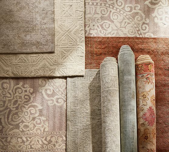 Elham Persian Style Rug Pottery Barn Roll Over Image To Zoom