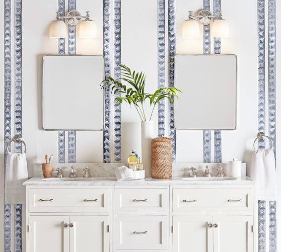 Vintage Fixed Mirror Pottery Barn