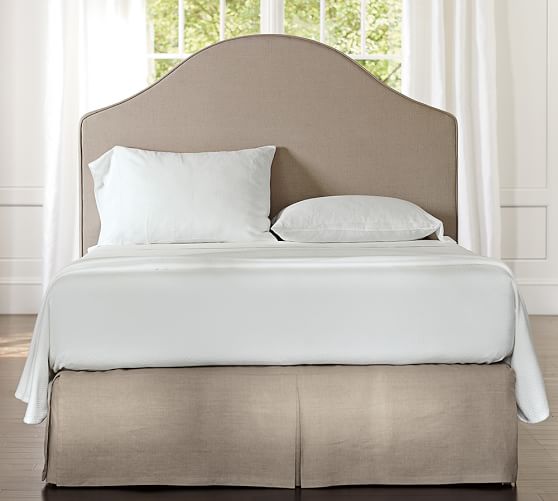Riley Slipcovered Headboard Pottery Barn