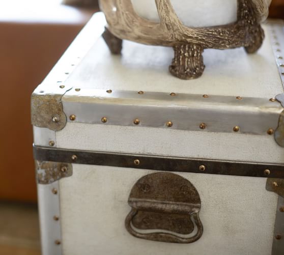 Ludlow Trunk Side Table Pottery Barn
