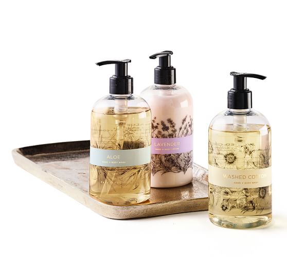 Pottery Barn Soap & Lotion Caddy Aloe Pottery Barn