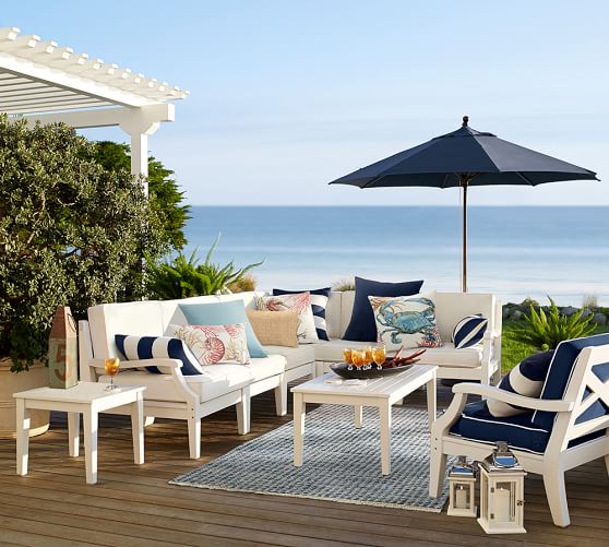 Oden Rug Blue Pottery Barn