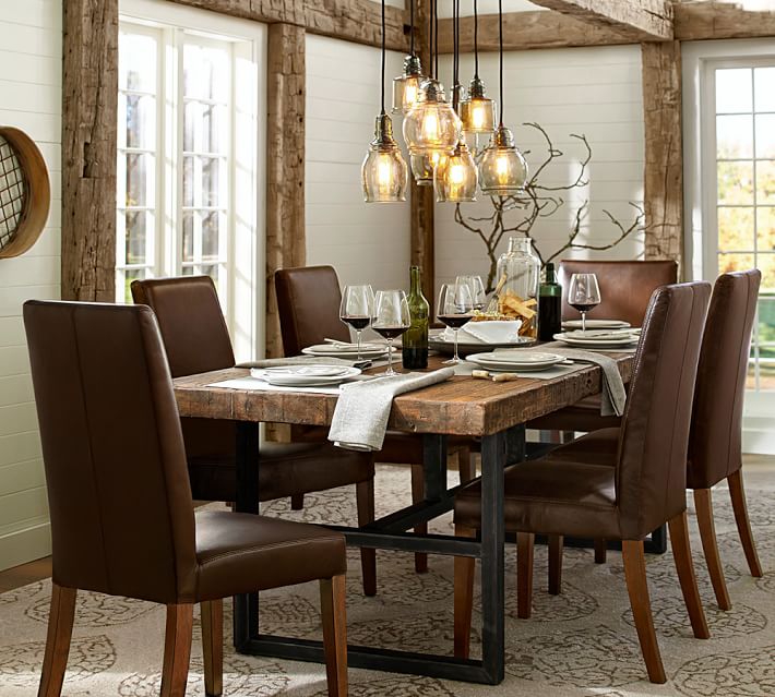 Griffin Reclaimed Wood Dining Table Pine Pottery Barn