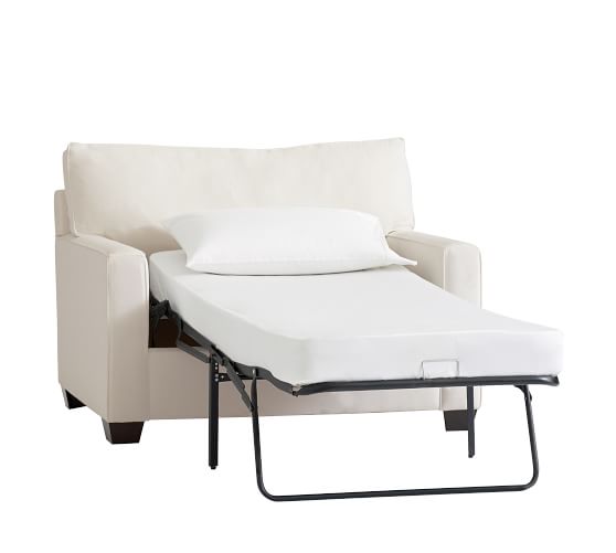 Buchanan Square Arm Upholstered Twin Sleeper Sofa Pottery Barn Buchanan Square Arm Upholstered Twin Sleeper Sofa