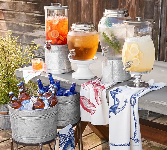 Rhodes Drink Dispenser Stand | Pottery Barn