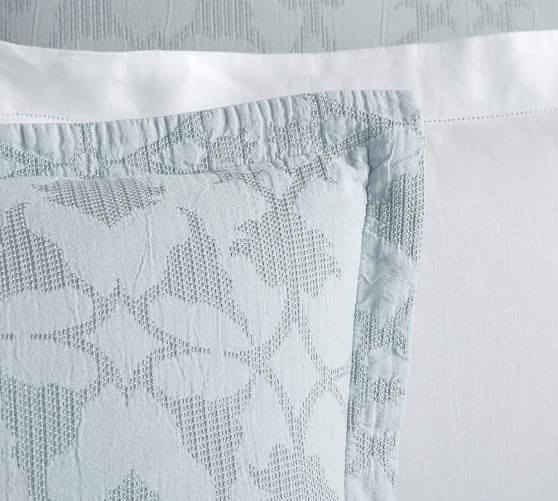 Jacquard Matelasse Duvet Cover & Sham Pottery Barn