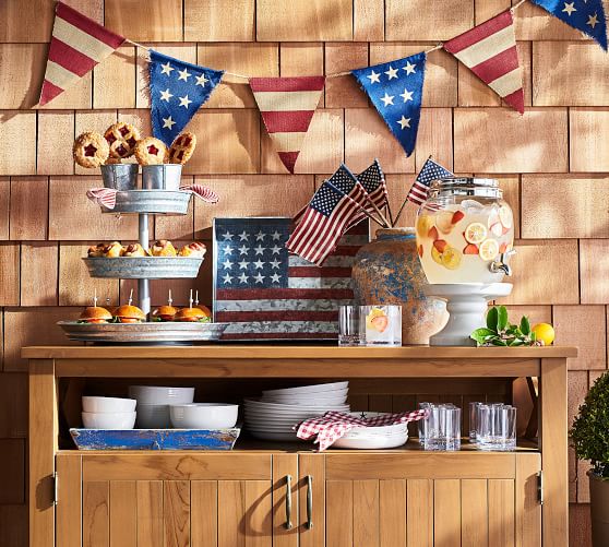 Rhodes Drink Dispenser Stand | Pottery Barn