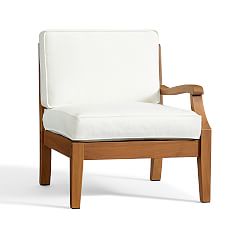 teak patio furniture pottery barn