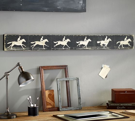 Horse Zoetrope Wall Art Pottery Barn