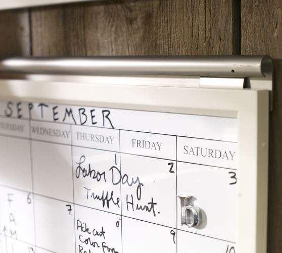 Daily System Whiteboard Calendar Pottery Barn