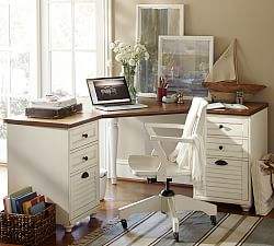 Whitney Collection Pottery Barn Whitney Corner Desk Set