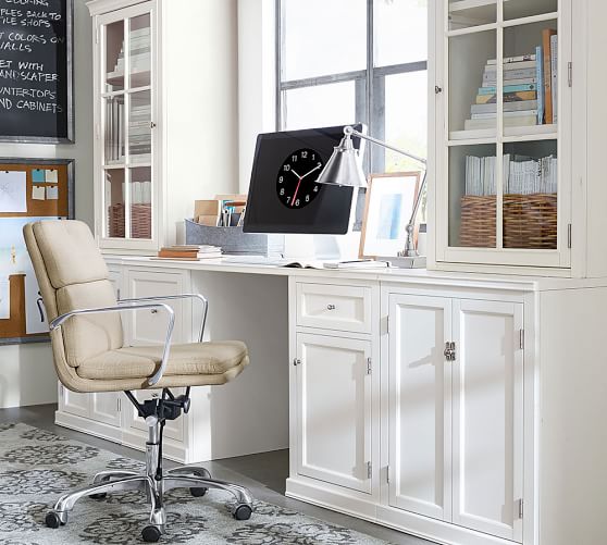 Home Office Desks Writing Craft Tables Pottery Barn Logan Desk