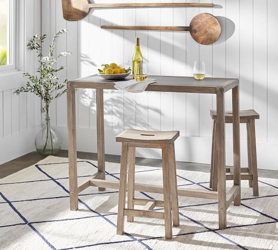 Brooklyn Counter Height Table with Stools Pottery Barn