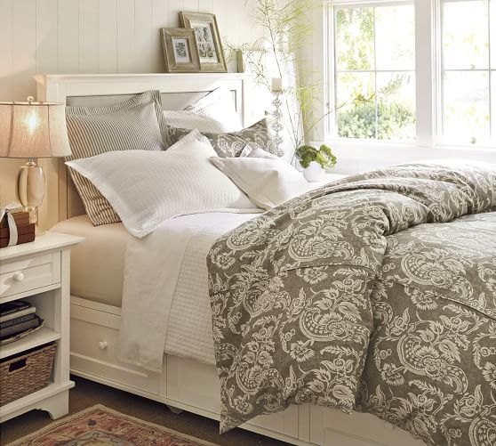 Cynthia Storage Bed Dresser Set Pottery Barn Cynthia Storage Bed Dresser Set