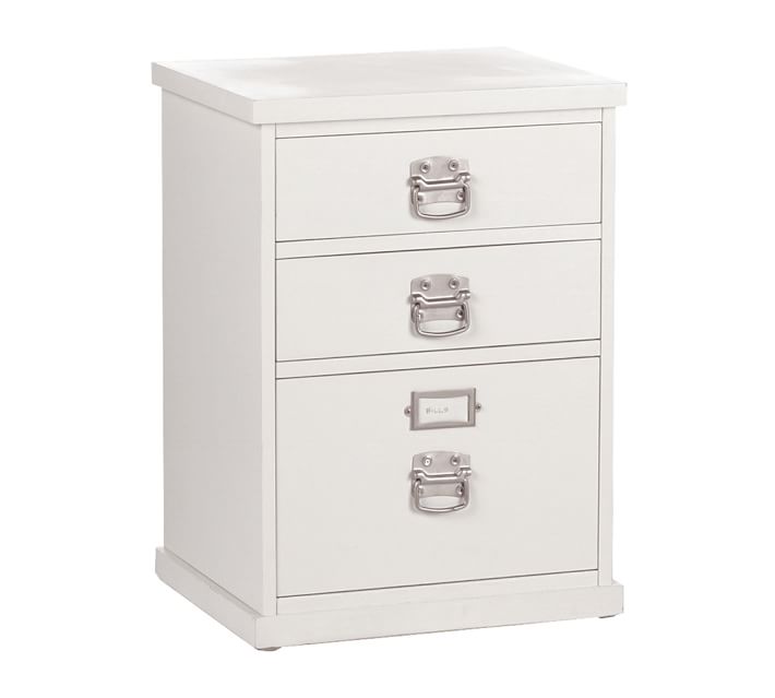 Bedford 3 Drawer File Cabinet Pottery Barn
