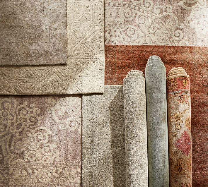 Braylin Tufted Wool Rug Neutral Pottery Barn