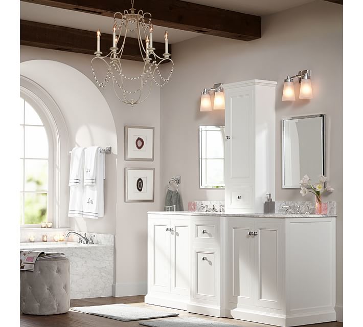 Beaded Chandelier Pottery Barn Designs Rowan Iron Beaded Chandelier Pottery Barn